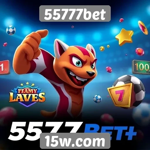 Variedade de jogos disponíveis em 55777bet